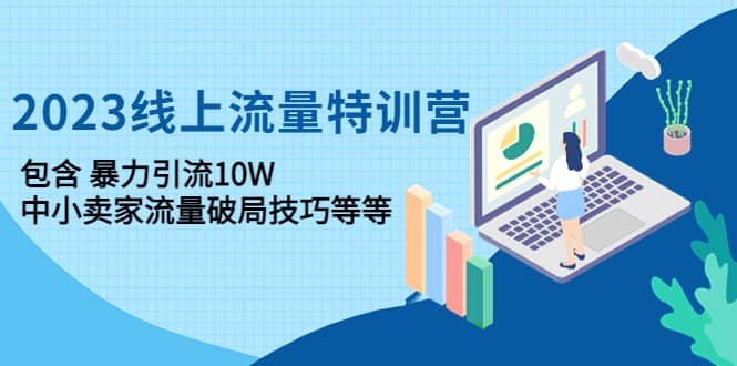 2023线上流量特训营：中小卖家流量破局技巧等等-百盟网