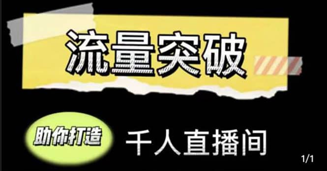 直播运营实战视频课，助你打造千人直播间（14节视频课）-百盟网