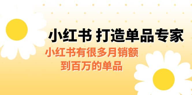 某公众号付费文章《小红书 打造单品专家》小红书有很多月销额到百万的单品-百盟网