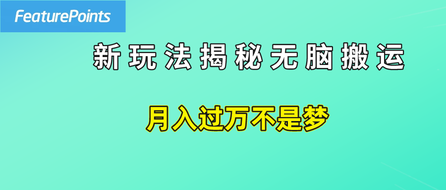 简单操作，每天50美元收入，搬运就是赚钱的秘诀！-百盟网