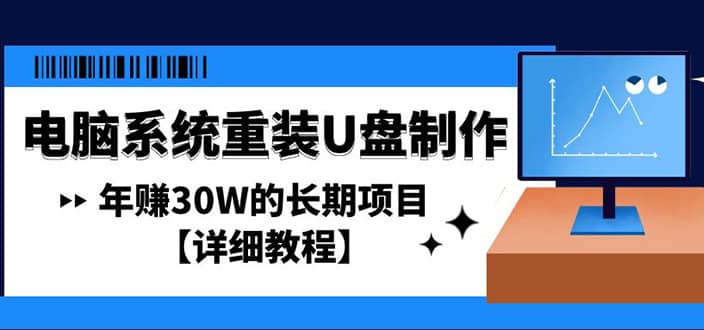 电脑系统重装U盘制作，长期项目【详细教程】-百盟网