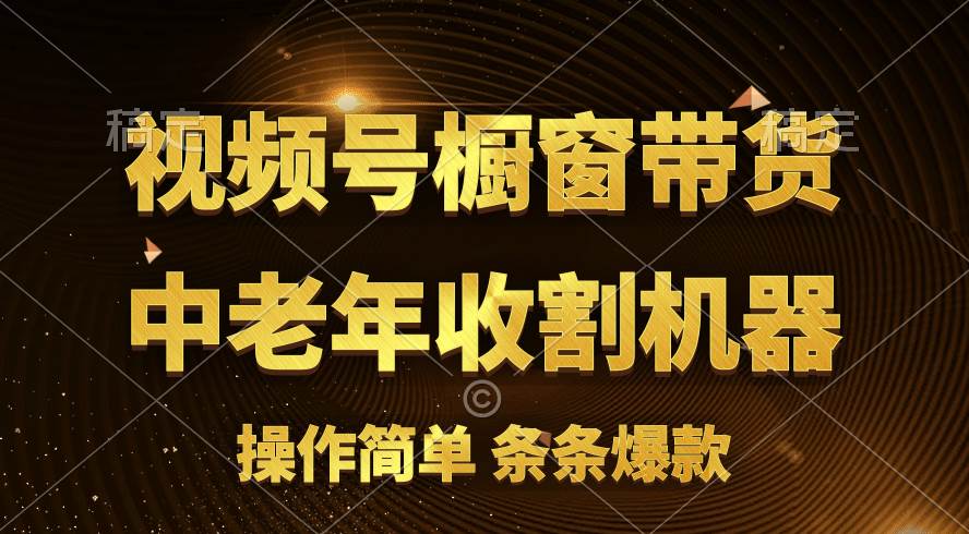 [你的孩子成功取得高位]视频号最火爆赛道，橱窗带货，流量分成计划，条…-百盟网