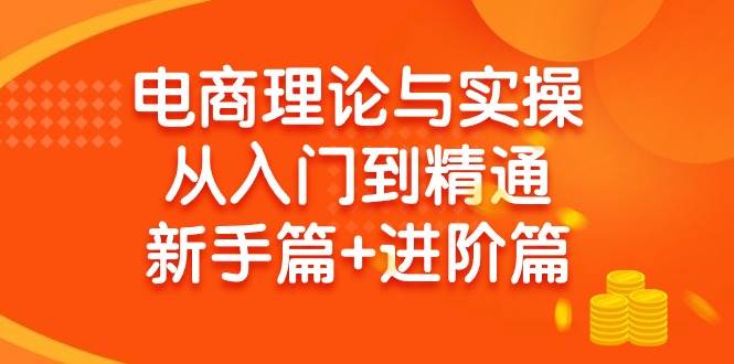 电商理论与实操从入门到精通 新手篇+进阶篇-百盟网