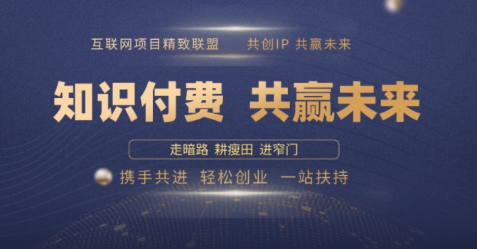 别人苦寻无果，为何他们靠知识付费卖项目 2025 年轻松年入100个?【揭秘】-百盟网