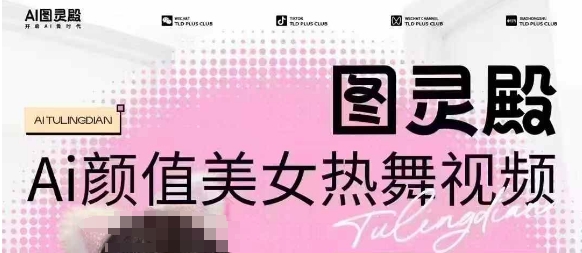 全网首发，原价988图灵殿AI颜值美女热舞视频，云端生图，轻松过原创-百盟网